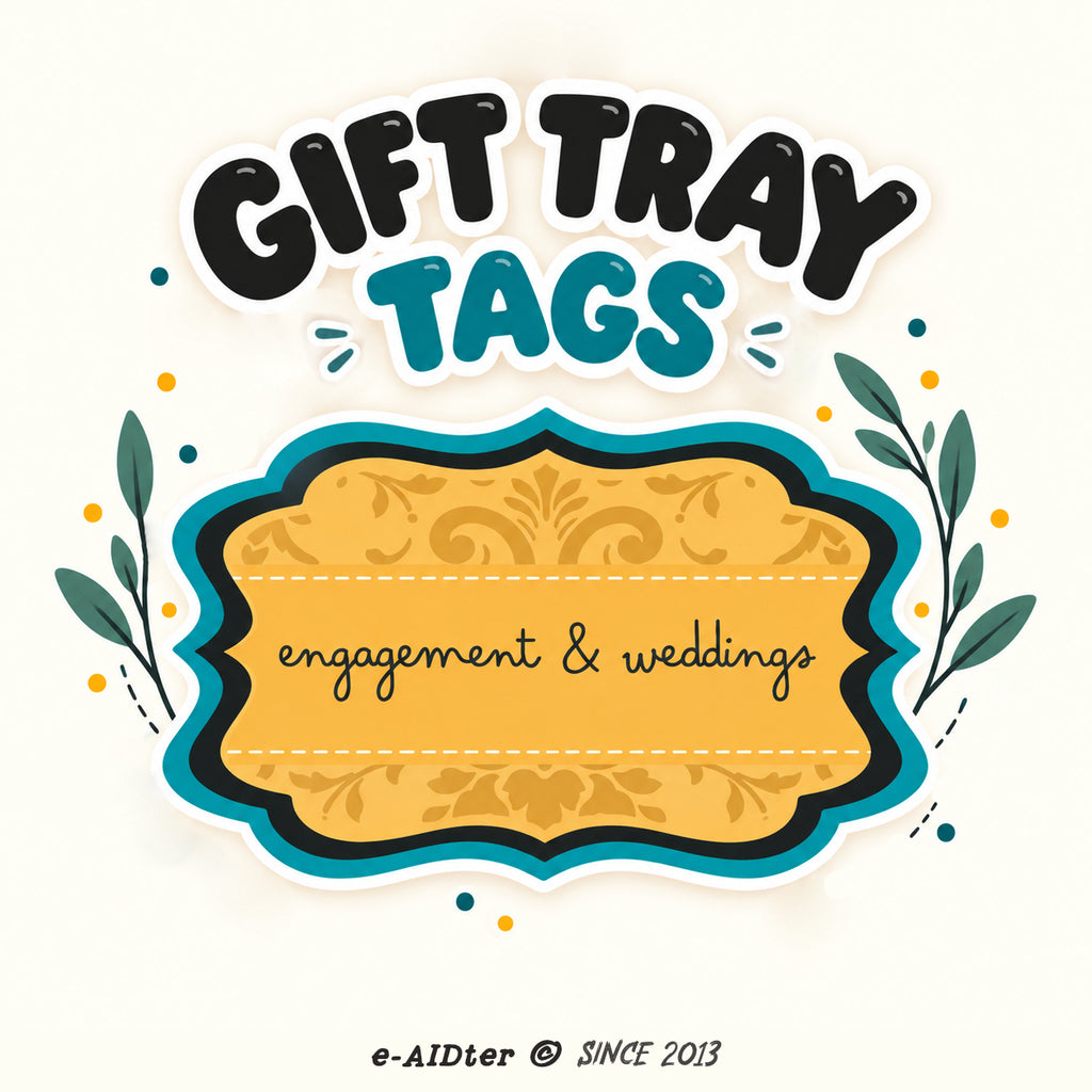 GIFT TRAY TAGS