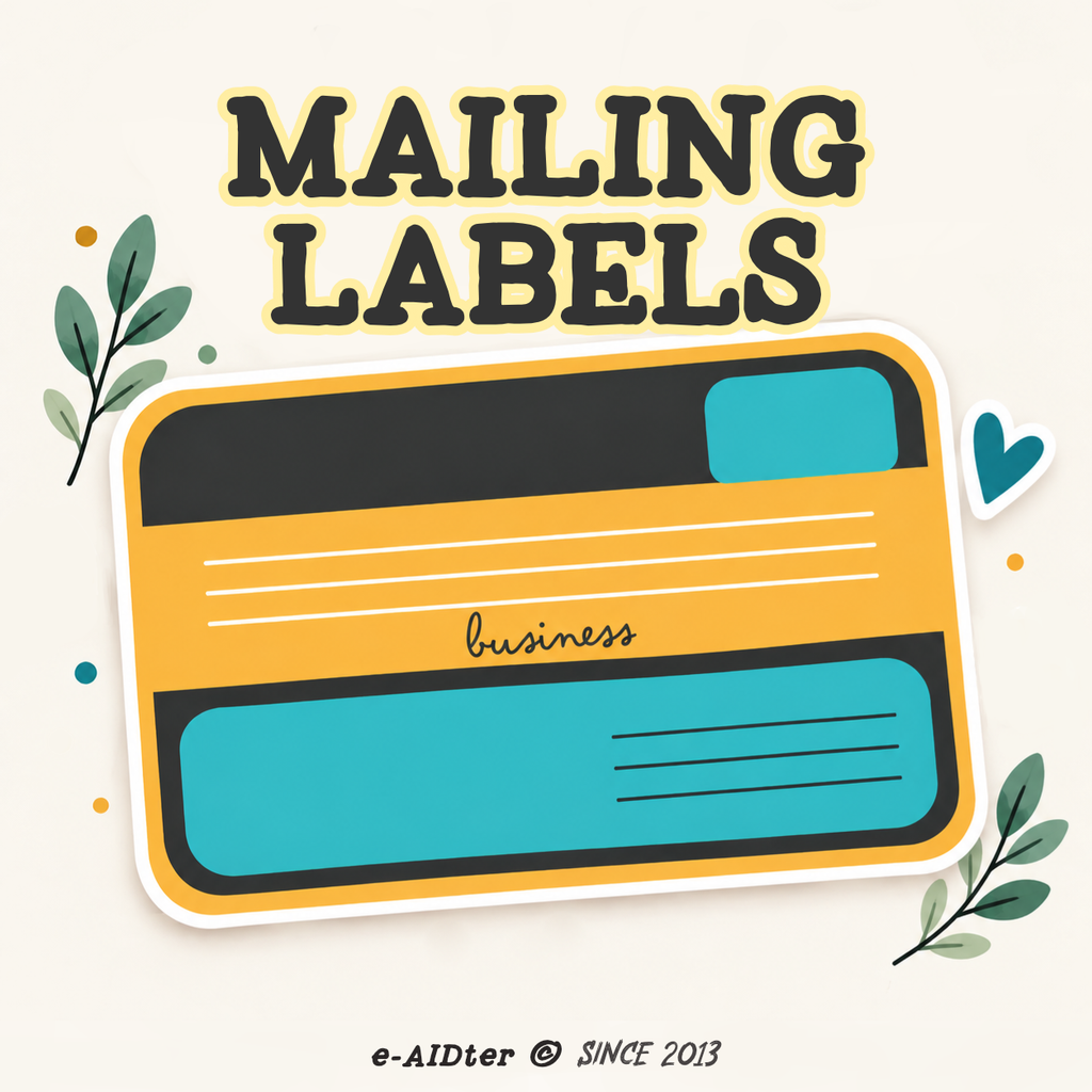 MAILING LABELS