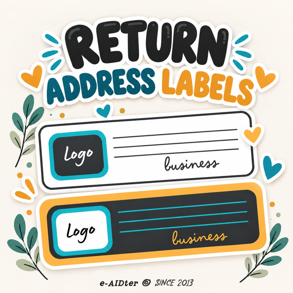 RETURN ADDRESS LABELS