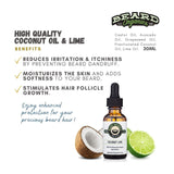 30ml Coconut Lime Beard Oil