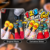 Create Caricature Sticky