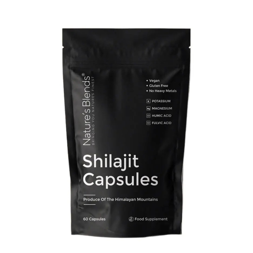 60 Shilajit Vegan Capsules- Raw Shilajit Power