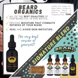 30ml Premium Organic Beard Oil with Derma Roller - Ummah Buy