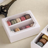 A Box with Clear Window (10 Macaroon Slots)