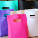 50PCS 14cmx19cm Plastic Bags with Handle