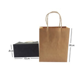 25PCS Kraft Paper Bags with Handle