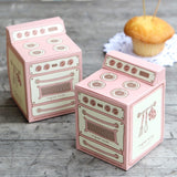 10PCS Pink Vintage Oven Boxes