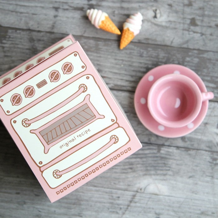 10PCS Pink Vintage Oven Boxes