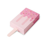 10PCS Pink Ice Cream Shape Boxes