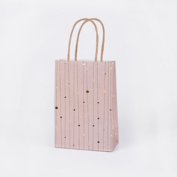 10PCS Golden Dots Bags with Handle